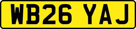 WB26YAJ
