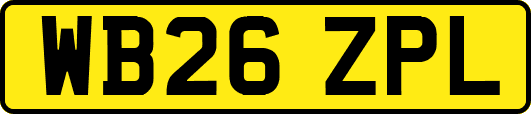 WB26ZPL