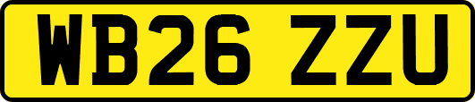 WB26ZZU