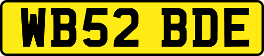 WB52BDE
