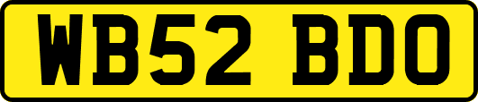 WB52BDO