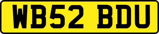 WB52BDU