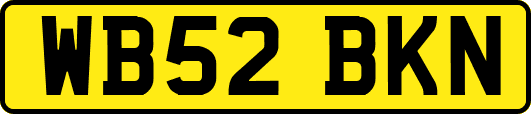 WB52BKN