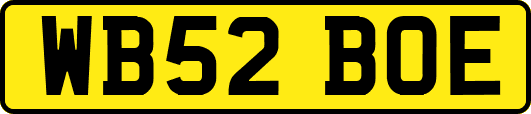 WB52BOE