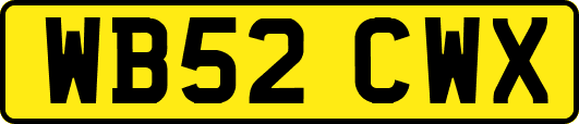 WB52CWX
