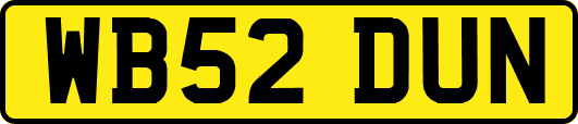 WB52DUN
