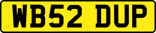 WB52DUP