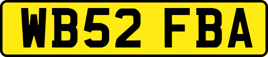 WB52FBA