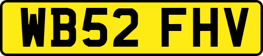 WB52FHV