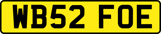 WB52FOE