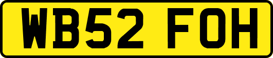 WB52FOH