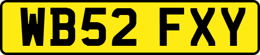 WB52FXY