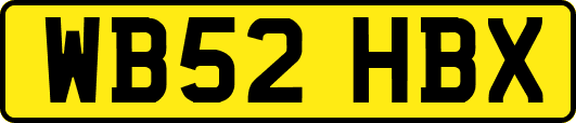 WB52HBX