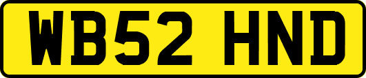 WB52HND