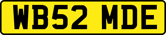WB52MDE