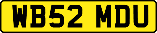 WB52MDU