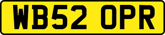 WB52OPR