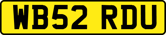WB52RDU