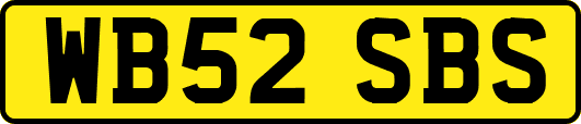 WB52SBS