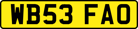 WB53FAO