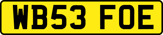 WB53FOE