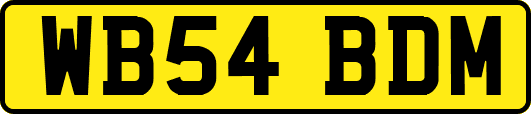 WB54BDM