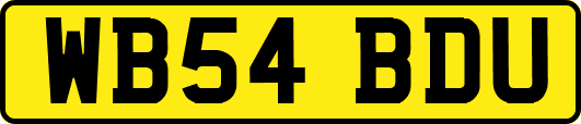 WB54BDU