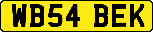 WB54BEK