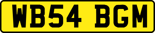 WB54BGM