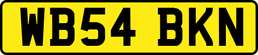 WB54BKN