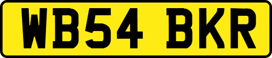 WB54BKR