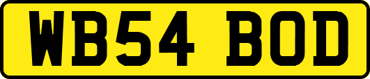 WB54BOD