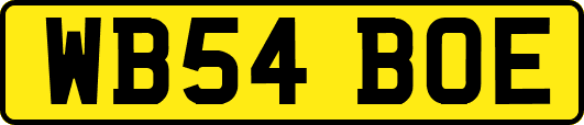 WB54BOE