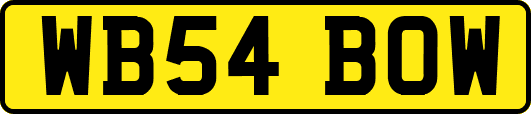 WB54BOW