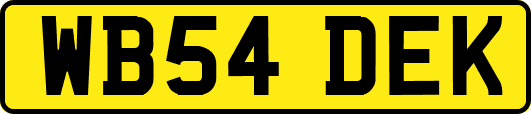 WB54DEK