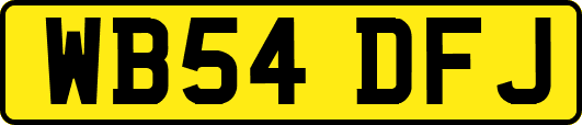 WB54DFJ