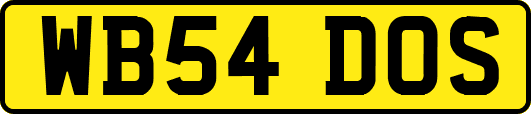 WB54DOS