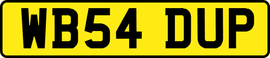 WB54DUP