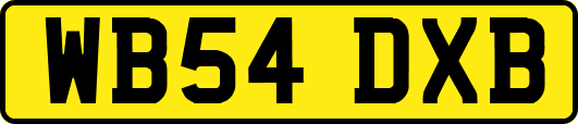WB54DXB