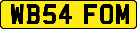 WB54FOM