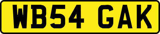 WB54GAK