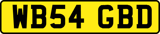 WB54GBD