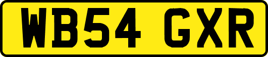 WB54GXR