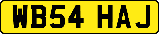 WB54HAJ