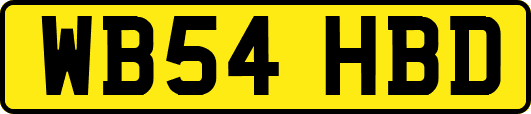 WB54HBD