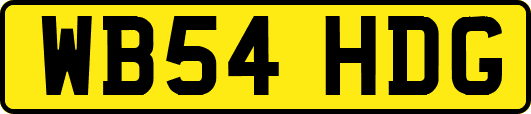 WB54HDG