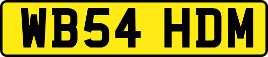 WB54HDM