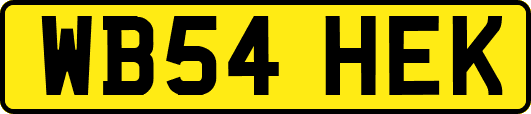 WB54HEK