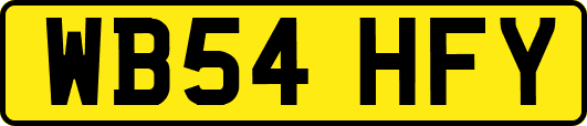 WB54HFY
