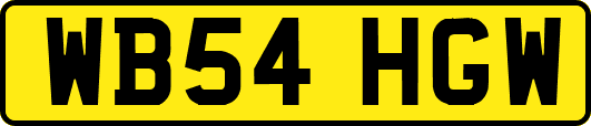 WB54HGW